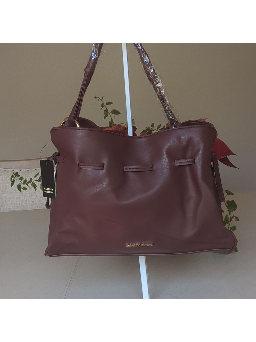 New Badgley Mischka Plum Dumpling Bag❤️ - Picture 2 of 10